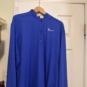 Women’s Nike Running long sleeve half zip dry fit xxl 2x blue